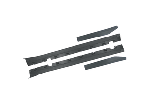 Pièces automobiles à succès, ensemble de pare-chocs avant de voiture pour <span class=keywords><strong>Mustang</strong></span> 2015-2017, mise à niveau vers la calandre <span class=keywords><strong>GT500</strong></span>, pare-chocs avant, jupes latérales - Product Image 5