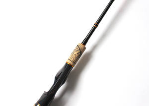 Nueva Caña de Pescar Personalizada de 2.2m con Punta Sólida de Carbono, Anillas X-Guide, 2 Secciones, Ligera, para Pesca de Roca, Mango de Carbono - Product Image 3