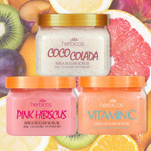 Herbicos 350g เชียบางค์ขัดผิวขัดผิววิตามินซีแตงโมสับปะรดสตรอเบอร์รี่ Boba นมชาไบรท์เทนนิ่งขัดเกลือ - Product Image 2