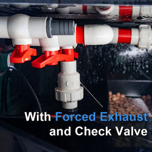 Table de bureau d'<span class=keywords><strong>aquarium</strong></span> en verre Relaxlines Aquariums à filtre interne écologique Réservoirs à poissons en verre Filtre inférieur Réservoir à poissons - Product Image 5