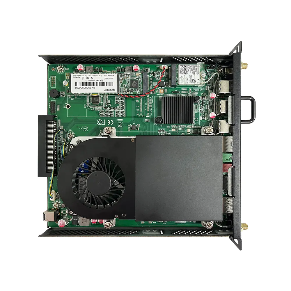 Opers computer incorporato mini pc SSD mSATA SATA HDD doppio canale nero