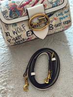 Sac de luxe de créateur pour femme, motif monogramme graffiti, logo calèche, sac à rabat à poignée supérieure, sac bandoulière
