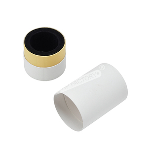 化粧品香水パッケージラウンドボックスEVA挿入カスタム箔スタンプロゴ香水ボトル紙チューブ用 - Product Image 2