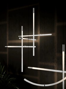 Customizable Nordic Acrylic Pendant <strong>Light</strong> Simple Design for Home Hotel Restaurant <strong>featuring</strong> Chandelier Pendant Rod - Product Image 5