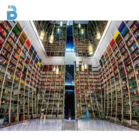 Meubles de bibliothèque modernes, étagères de librairie, meubles de librairie