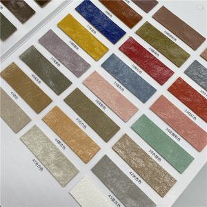 Surface brillante huileuse de fil de <span class=keywords><strong>cuir</strong></span> synthétique de PVC unique de Tannery-Sold pour le sac d'artisanat de chaise de meubles de sofa avec le motif en relief - Product Image 6