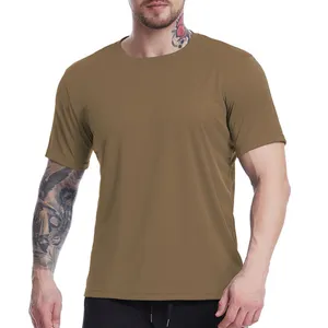 Мужская футболка большого размера высокого качества с логотипом на плечо, Летний стиль, профессиональный производитель, оптовая продажа