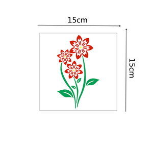 Pochoirs réutilisables en plastique PET pour <span class=keywords><strong>animaux</strong></span>, plantes, papillons, tournesols sauvages, pour la <span class=keywords><strong>peinture</strong></span> DIY sur bois, murs, meubles, gabarit - Product Image 4