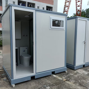 Cuarto de baño al aire libre prefabricado, habitación portátil con inodoro y lavabo, patio trasero, baño, Camping, bloque de inodoro - Product Image 1