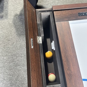 Bàn Bi-a Xoay Nhiều Trò Chơi <span class=keywords><strong>7</strong></span> Chân 4 Trong <span class=keywords><strong>1</strong></span> Với Bàn Chơi Khúc Côn Cầu Trên Không Bàn Ăn Tennis - Product Image 6