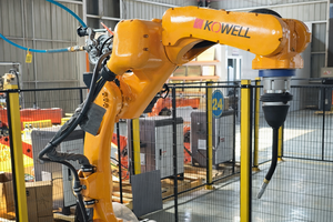 Bras de robot industriel servo-électrique KOWELL à 6 axes, charge utile de 170 kg, portée de 2700 mm, IP54, pour la manutention, le palettisation, le chargement et le déchargement - Product Image 3