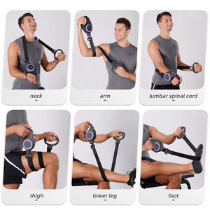 2025 नई अवधारणा रिचार्जेबल परचजन मांसपेशी चिरोप्रैक्टिक आराम उपकरण 2-इन-1 कुल शरीर मालिश गहरी ऊतक कंपन चिकित्सा - Product Image 6