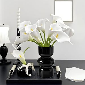 Venta Directa de Fábrica, Flor Artificial de Lirio de Cala, Tacto Realista, Tallo Individual, Decoración para Bodas y Hogar, para Arreglos Florales - Product Image 5