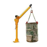 Mini grue électrique de levage pour camionnette - Grue portative à câble métallique, capacité 0,5-2 tonnes, vitesse 8m/min, économique
