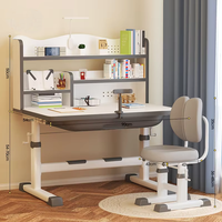 Échantillon disponible : Ensemble complet de mobilier scolaire (bureau et chaise) – Design moderne de table d'étude – Meilleures ventes – Ensembles scolaires de qualité commerciale