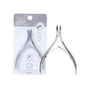LMLTOP Cuticle Clippers Stainless Steel Straight Blade Durable <b>Nail</b> <b>Tool</b> For Adults H813 - Product Image 2