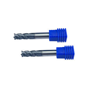 Fresa de extremo CNC de carburo ZCC, fresas de extremo aplanadas de 4 flautas con vástago recto y filo de corte largo - Product Image 4