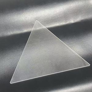 Placa Guía de Luz Triangular Geométrica de Policarbonato Anti Luz Azul para Construcción de Carreteras, para Lámpara de Advertencia LED - Product Image 4