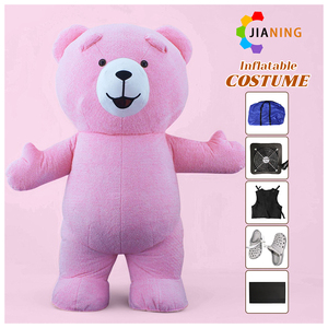 Disfraz Inflable de Oso de Peluche Teddy Bear para Adulto, Traje de Mascota para Cosplay de Dibujos Animados para Halloween, Éxito de Ventas - Product Image 3