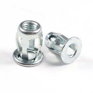 Tuerca de remache ciego de cabeza plana, acero al carbono, azul, blanco, amarillo, chapado en Zinc, M4, M5, M6, M8 - Product Image 4