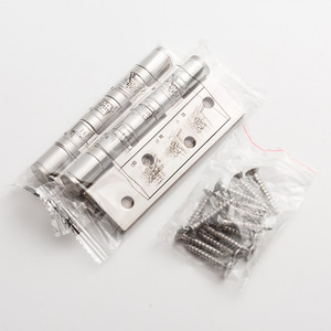 บานพับหน้าต่างสแตนเลส 304 สีทองเงา 6 รู เปิดได้ 180 องศา สำหรับประตูไม้และโลหะ - Product Image 3