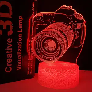 3D Illusion Lamp Led Custom Room Decorative Children USB Acrylic 3D LED Night Light Table Lamp 3D lights for kids gift