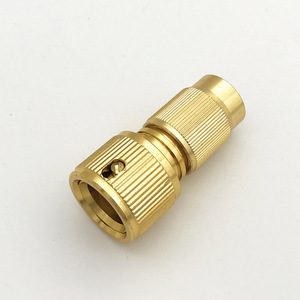 Aluminium <b>Quick</b> <b>Connector</b> Coupling For Garden Watering Tools Easily Install Bulk Hose <b>Connector</b> - Product Image 4