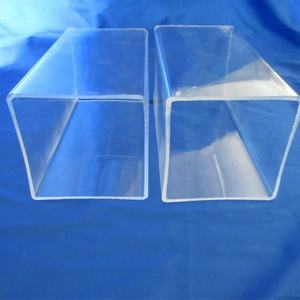 Tubo Cuadrado Acrílico Transparente Grande, Tubo Cuadrado Acrílico Transparente, Tubo Cuadrado de PMMA Transparente - Product Image 5