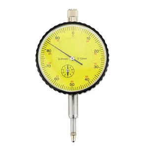 Schokbestendige Wijzerplaat Indicator 0-10Mm Magnetische Basiswijzerplaat Meter Indicatoren Mechanische Wijzerplaat Indicator Meter