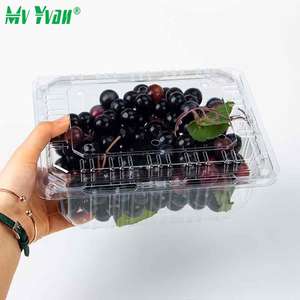 Ver imagen más grande Agregar para comparar Compartir Caja transparente Bandeja de frutas y verduras Embalaje de mercado fresco Plástico China Bliste desechable - Product Image 3