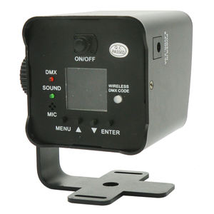 Batteria batteria Wireless luci par led con custodia 1*15W RGBWAUV Led batteria Dj Club festa nuziale DMX512 telecomando - Product Image 3