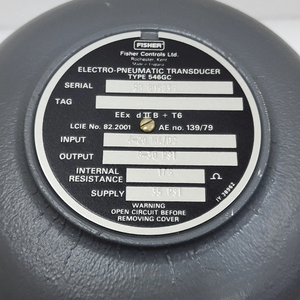 Transducteurs électro-pneumatiques originaux de la série 546, 4-20MADC, 3-15PSI, transducteur électro-pneumatique - Product Image 3