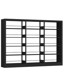 באיכות גבוהה ועמיד מודרני ריהוט ספר תצוגת מדף משרד בית ספר ספריית כונניות מתכת פלדה ספר לצבור - Product Image 1