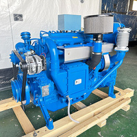 Dispositifs de propulsion aquatique 300HP 500HP construits avec des composants Cummins 6BTA Weichai pour diverses formes de montage sur embarcation