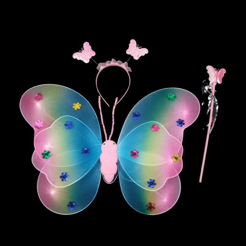 Doppio strato ala set di tre pezzi
