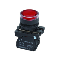 Interruptor de Botón de Acero Inoxidable IP65 10A 1NO de Tamaño Compacto para Uso en Electrodomésticos en Gabinetes Pequeños y Proyectos de Espacio Limitado