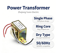 Transformateur d'isolement de puissance de type Ei 110V à 480V monophasé 0,5kW 50/60Hz