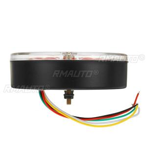 Luz Trasera LED Redonda de 5 Pulgadas para Camión, 4 en 1, Dinámica, con Señal de Giro, Reversa, Freno y Parada, para Auto, Remolque, Camión, RV, Autobús - Product Image 5