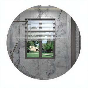 Luminaire LED mural rectangulaire moderne pour salle de bain, 6000K CRI 90+, dimmable, tactile, anti-buée, alimenté par prise, idéal pour hôtels - Product Image 1