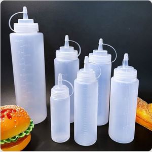 Factory Direct 4oz Food <b>Squeeze</b> <b>Bottle</b> Empty PE Plastic 16oz Honey Chili Soy Sauce <b>Bottle</b> Ketchup <b>Squeeze</b> <b>Bottle</b> - Product Image 5
