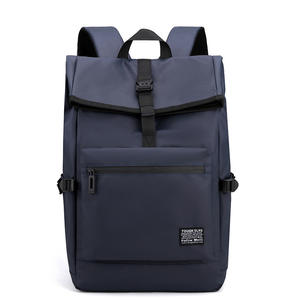 Custom Men's Lightweight <b>Laptop</b> Backpack Simple Closure Shoulder <b>Bag</b> College Students Leisure <b>Travel</b> Waterproof Backpack - Product Image 5