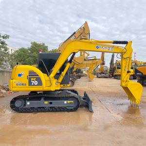 Escavatore Usato in Vendita Komatsu PC70 Mini Escavatore Cingolato PC78 35 40 PC55 Escavatore Idraulico Usato Attrezzatura da Costruzione - Product Image 5