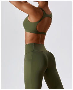 สปอร์ตบราสำหรับผู้หญิงชุดชั้นในมีสายรัดสำหรับเล่นโยคะฟิตเนสแบบกำหนดเอง - Product Image 4