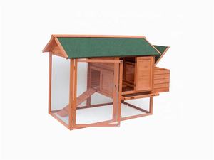 Gabbia di pollo impermeabile all'aperto all'ingrosso della fabbrica di legno - Product Image 4