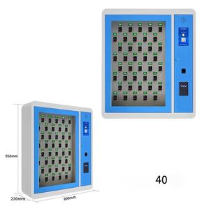 <span class=keywords><strong>Agence</strong></span> immobilière en gros casier à clés intelligent mural RFID mot de passe boîte à clés pour véhicules et accès par empreintes digitales - Product Image 1