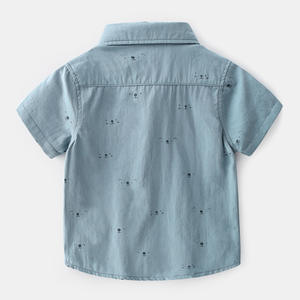 T-shirt pour garçon à manches courtes en coton biologique uni imprimé sur toute la surface, été, Chine, Ali Express, meilleur prix - Product Image 3