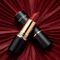Erstellen Sie Ihren Eigenen Schwarz-Gold Feuchtigkeitsspendenden Luxus-Lippenstift Samt-Matt Wasserfester Lippenstift Private Label Langanhaltender Lippenstift