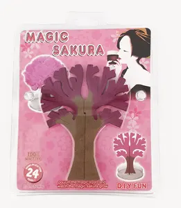 קסם עצי הווה לילדים creative צעצועים לילדים קסם עצי תגובה כימית צעצועי קסם לגדול עד נסיכת עץ צעצועים