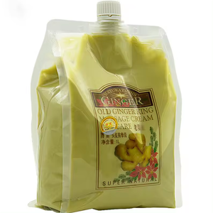 Profissional Salon Grade Natural Herbal Anti Loss Smoothing Hair Care Tratamento Reparação Scalp Massagem Creme Ginger Hair Mask - Product Image 1