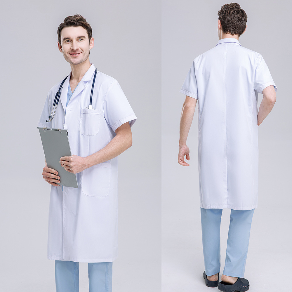 Blanc (Homme Manches Courtes)